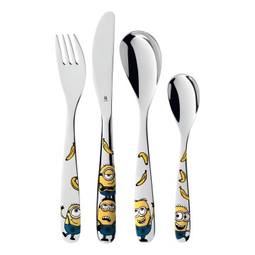 WMF - Lot de couverts pour enfants 4pcs minions