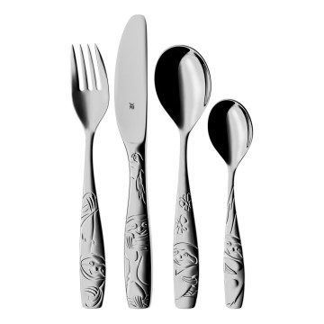 WMF - Lot de couverts pour enfants 4pcs paresseux
