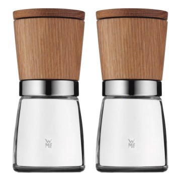 WMF - Lot de moulin à épices 2 pcs NATURE chêne