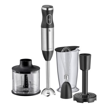 WMF - Mixeur plongeant avec accessoires 4en1 KULT X 600W/230V acier inoxydable