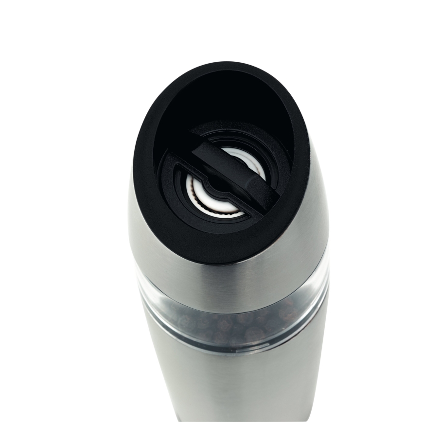 WMF - Moulin à épices électrique 6xAAA acier inoxydable