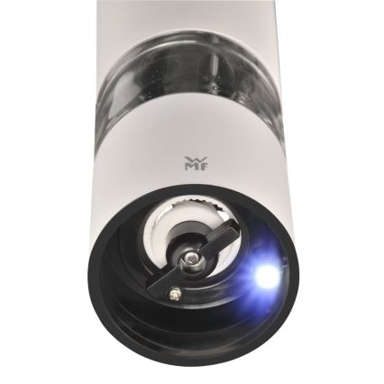 WMF - Moulin à épices électrique 6xAAA blanc