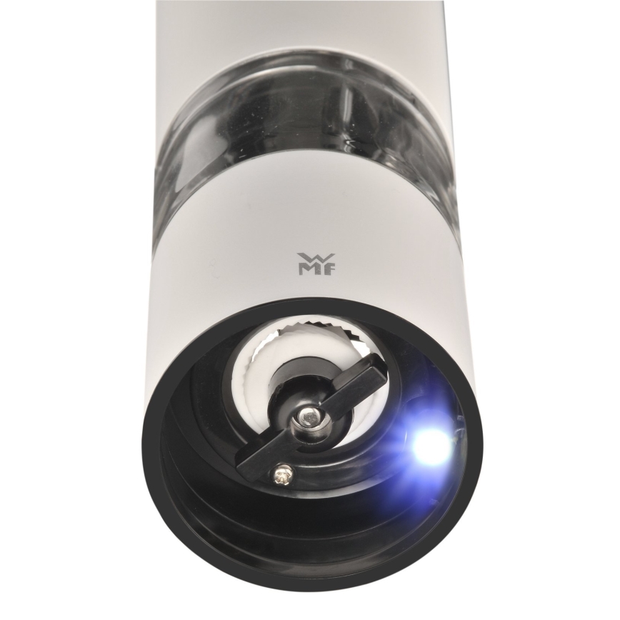WMF - Moulin à épices électrique 6xAAA blanc