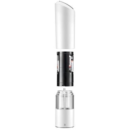 WMF - Moulin à épices électrique 6xAAA blanc