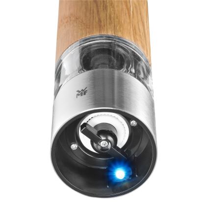 WMF - Moulin à épices électrique CERAMILL 6xAAA chêne