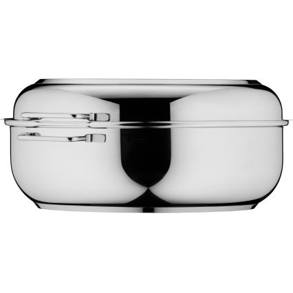 WMF - Ovale braadpan met een deksel  41x28,5 x18 cm roestvrij