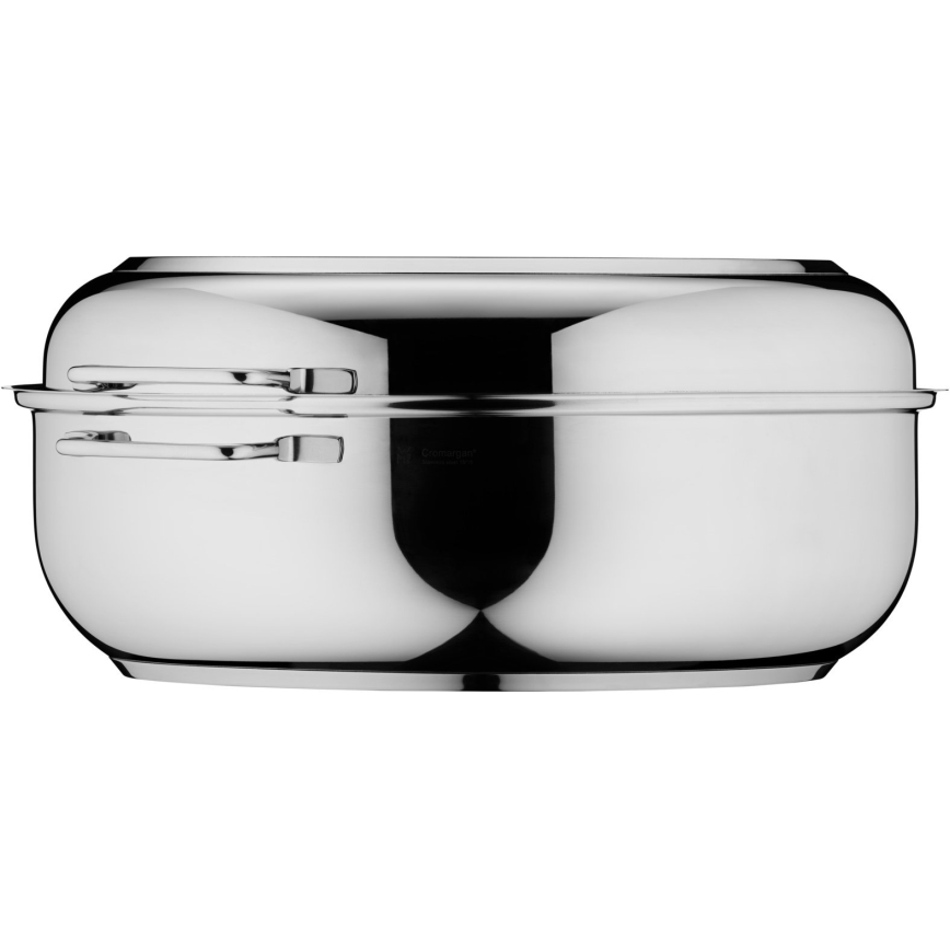 WMF - Ovale braadpan met een deksel  41x28,5 x18 cm roestvrij