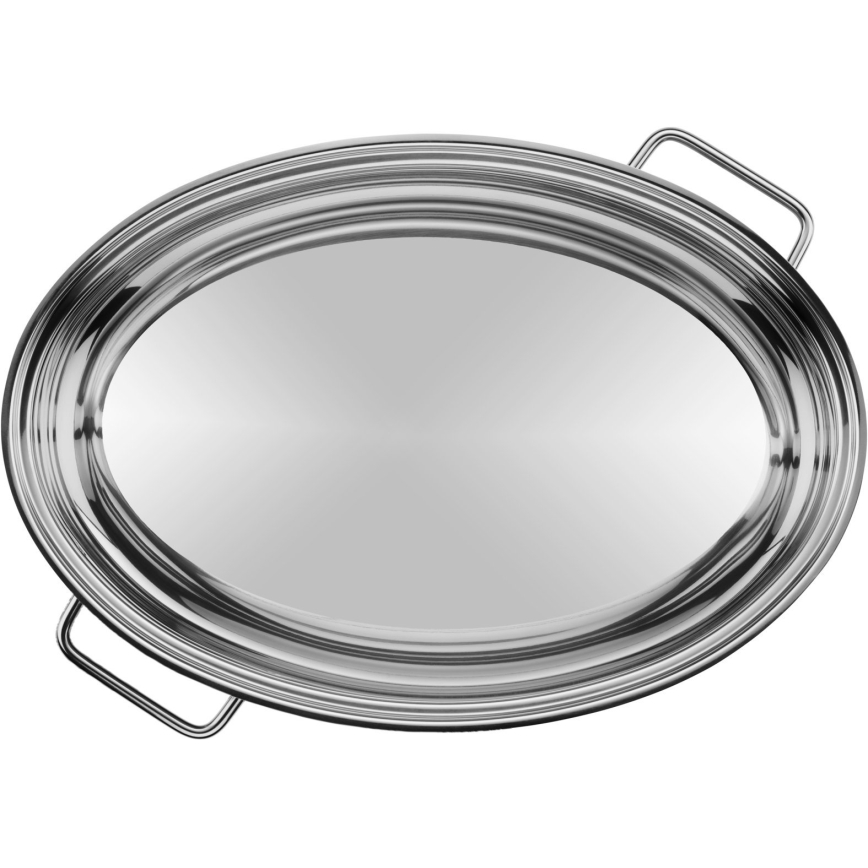WMF - Ovale braadpan met een deksel  41x28,5 x18 cm roestvrij