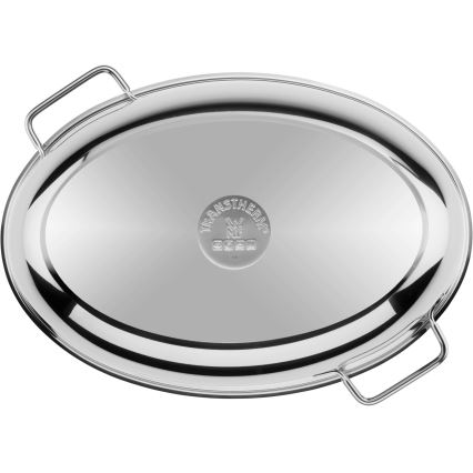 WMF - Ovale braadpan met een deksel  41x28,5 x18 cm roestvrij