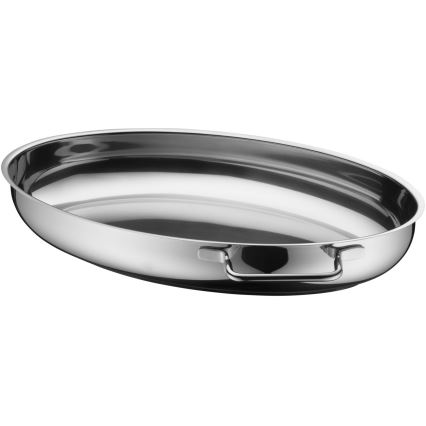 WMF - Ovale braadpan met een deksel  41x28,5 x18 cm roestvrij