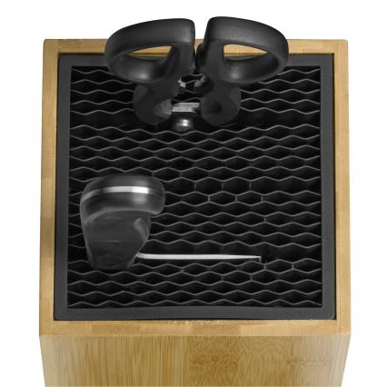 WMF - Porte-couteaux bambou/acier inoxydable