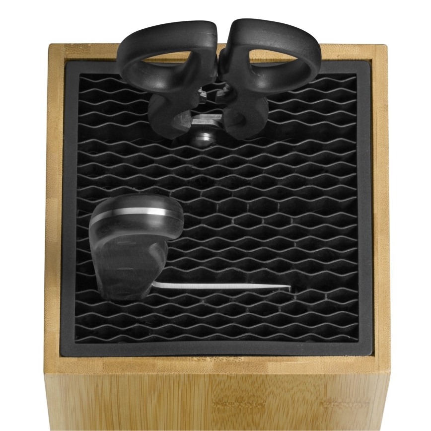 WMF - Porte-couteaux bambou/acier inoxydable