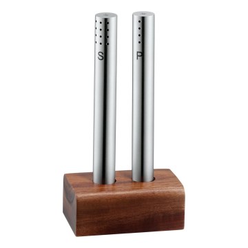 WMF - Salière et poivrière 2 pcs 7,8 cm robinier faux-acacia