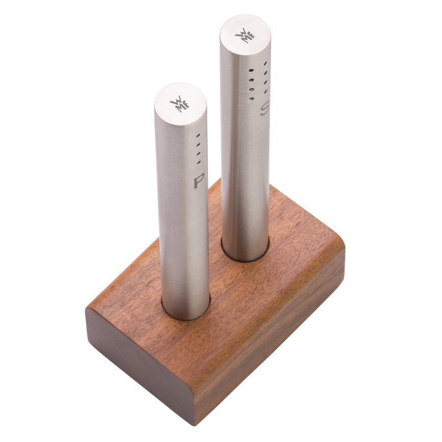 WMF - Salière et poivrière 2 pcs 7,8 cm robinier faux-acacia