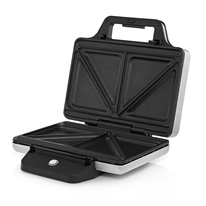 WMF - Sandwich maker LONO 870W/230V roestvrij staal