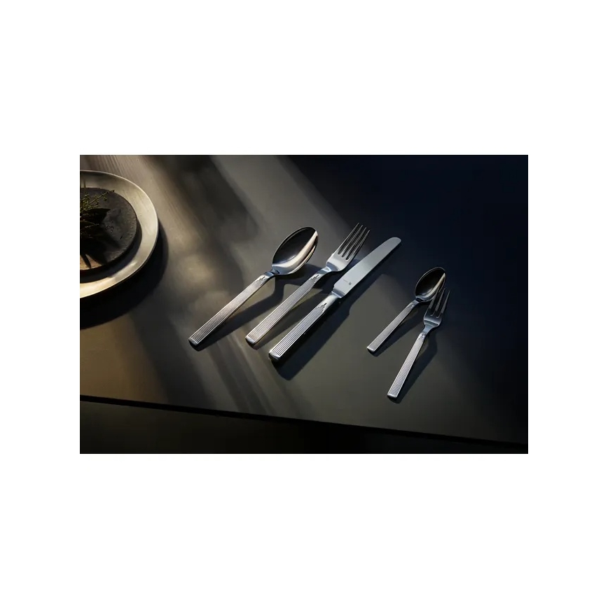 WMF - Ménagère ART DECO en acier inoxydable, 66 pièces