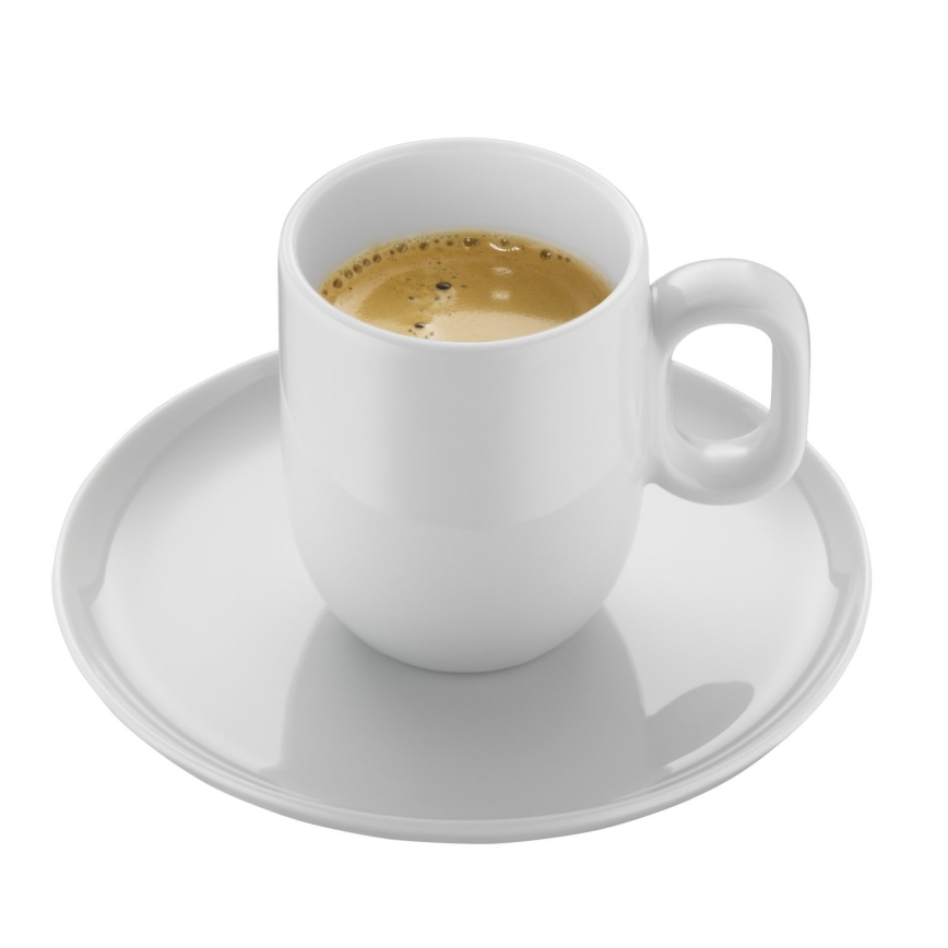 WMF - SET 2x Espresso kopje met schotel BARISTA wit