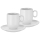 WMF - SET 2x Koffie crème kopje met een schotel BARISTA 170 ml wit