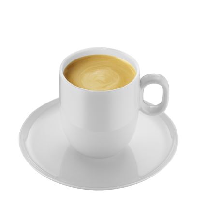 WMF - SET 2x Koffie crème kopje met een schotel BARISTA 170 ml wit