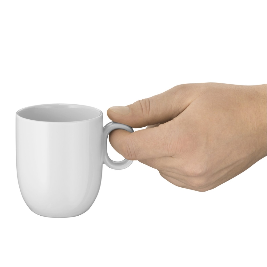 WMF - SET 2x Koffie crème kopje met een schotel BARISTA 170 ml wit