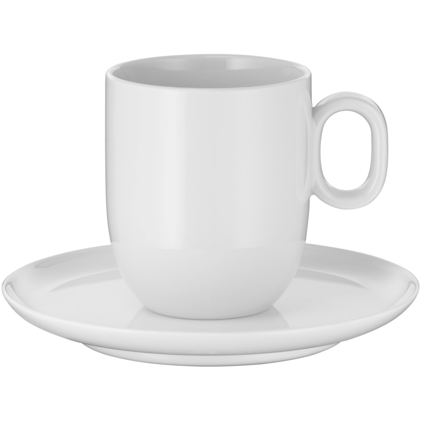 WMF - SET 2x Koffie crème kopje met een schotel BARISTA 170 ml wit