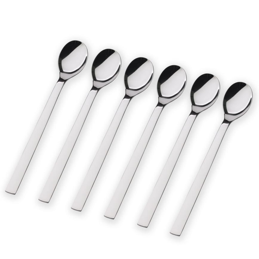 WMF - SET 6x Latte macchiato lepel NUOVA roestvrij