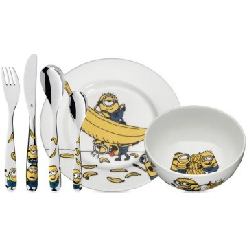 WMF - Set de repas pour enfants MIMONI, 6 pièces