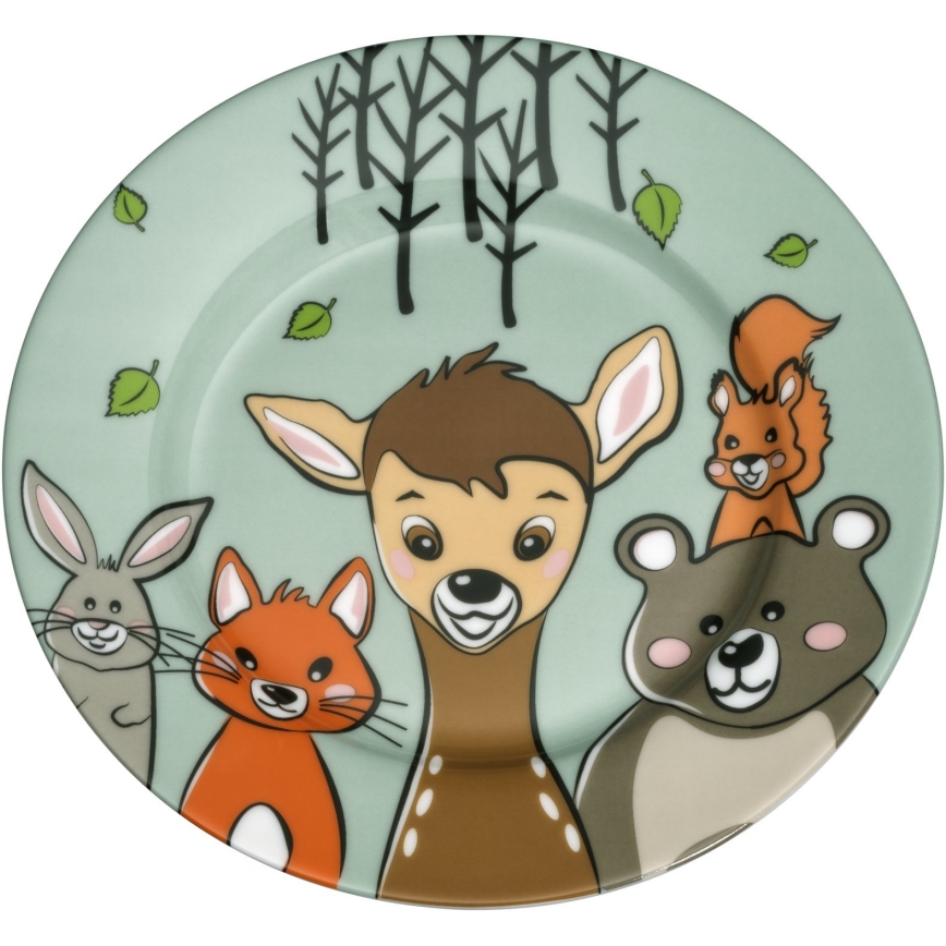 WMF - Set de vaisselle et de couverts pour enfants FOREST FRIENDS 6pcs