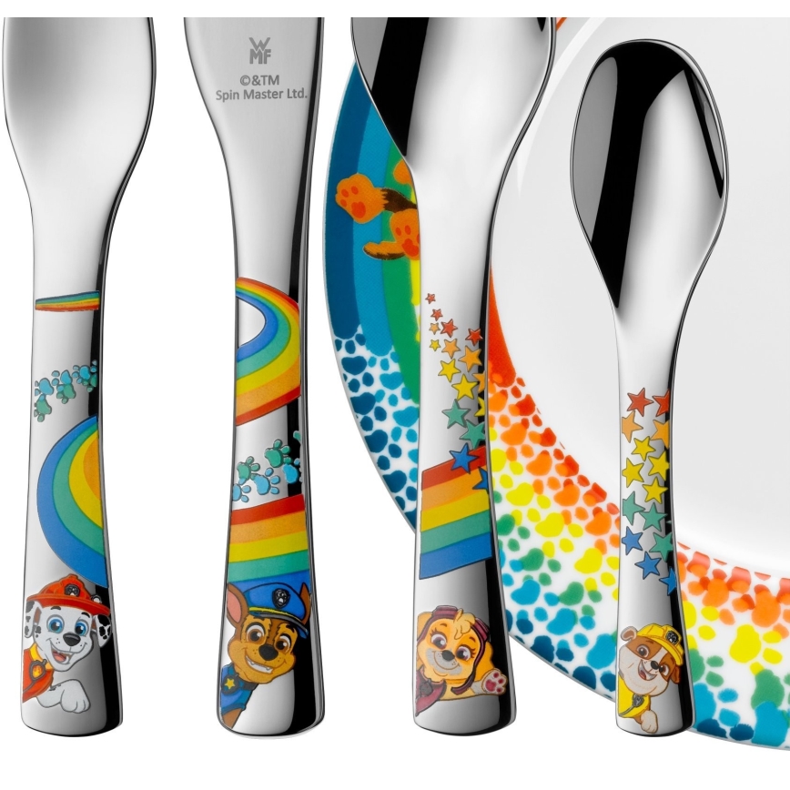 WMF - Set de vaisselle et de couverts pour enfants Pat' patrouille 6pcs