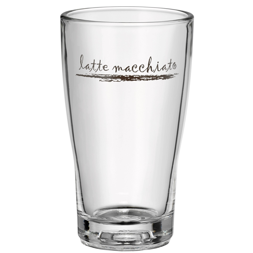 WMF - Set de verres et de cuillères pour latte macchiato CLEVER & MORE 6 pcs