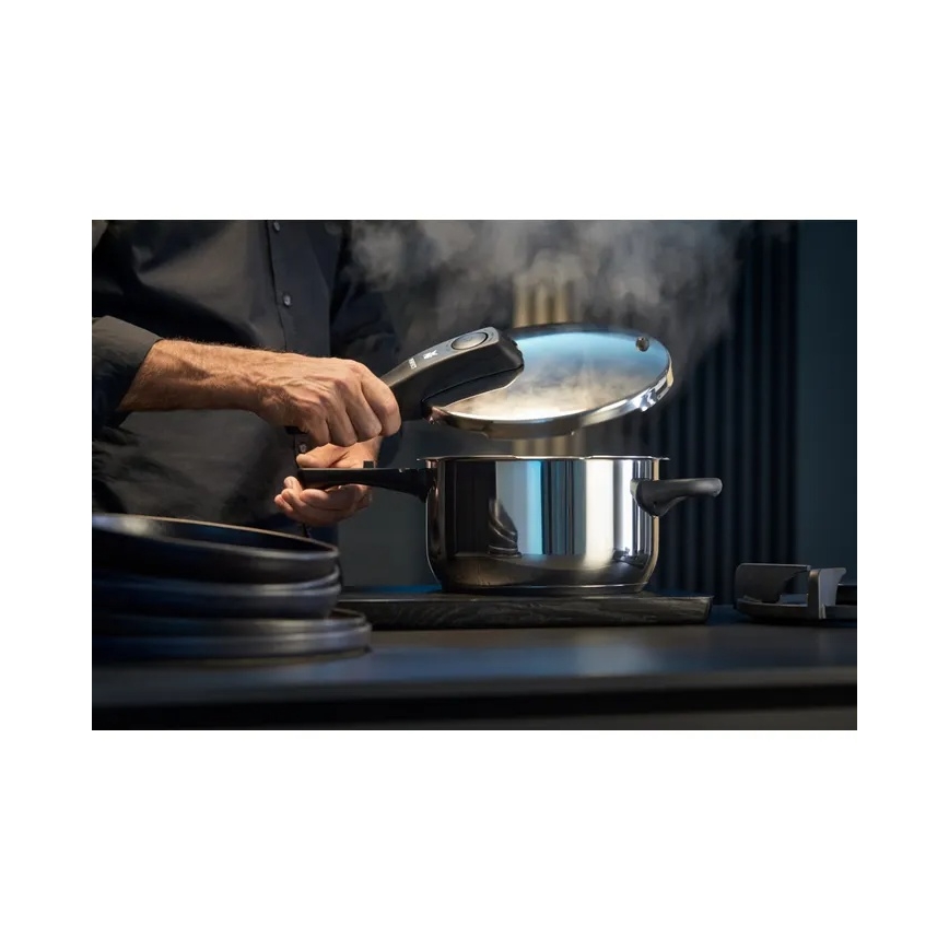 WMF - Set snelkookpannen 8,5 l + 4,5 l PERFECT roestvrij staal