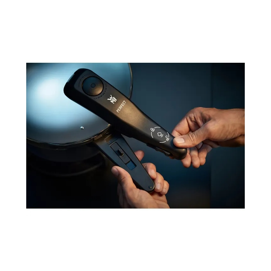 WMF - Set snelkookpannen 8,5 l + 4,5 l PERFECT roestvrij staal