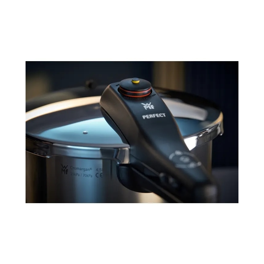 WMF - Set snelkookpannen 8,5 l + 4,5 l PERFECT roestvrij staal