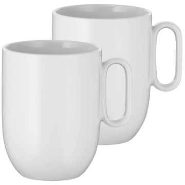 WMF - SET van 2x Barista koffiekopjes 380 ml wit