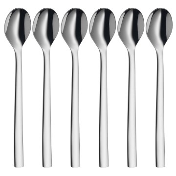 WMF - SET van 6x Latte Macchiato Lepels NUOVA roestvrij staal