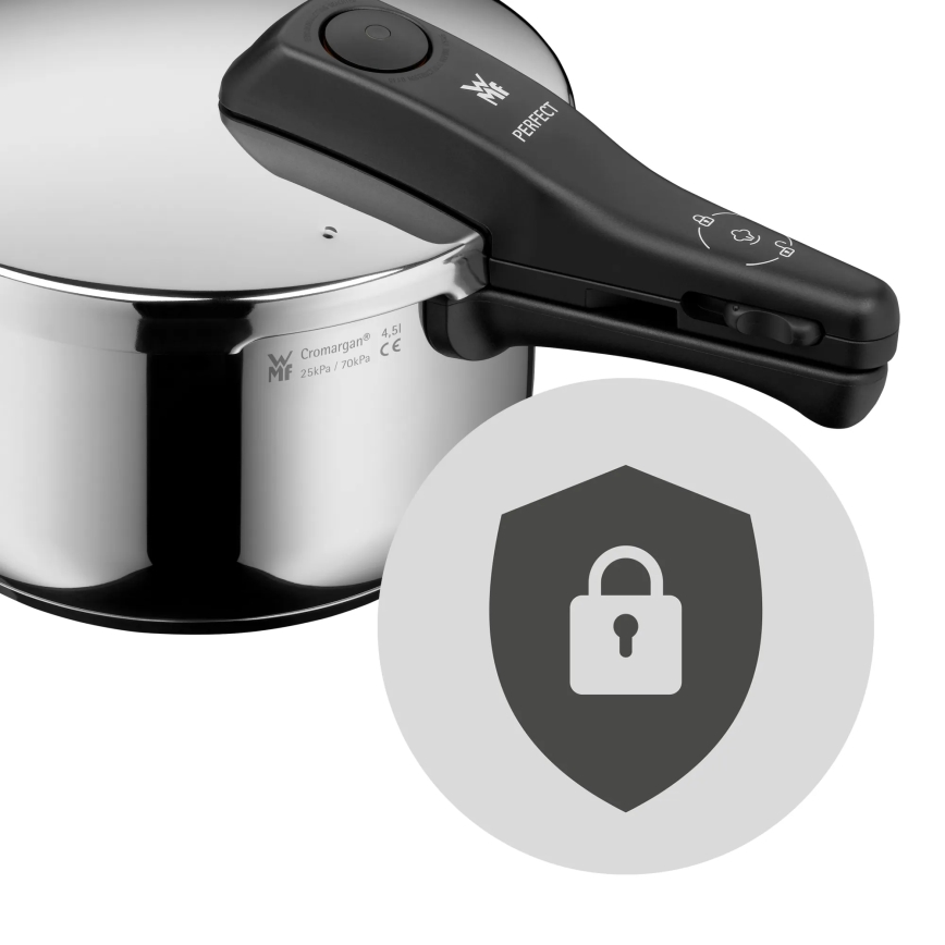 WMF - Snelkookpan 4,5 l PERFECT RVS