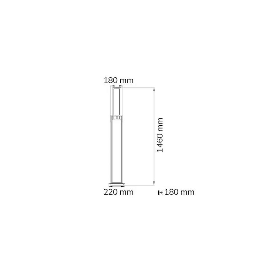 Wofi 11373 - Lampadaire à intensité variable MURIEL LED/33W/230V 3000K