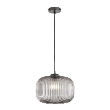 Wofi 11437 - Hanglamp aan een koord HELENA 1xE27/60W/230V grijs