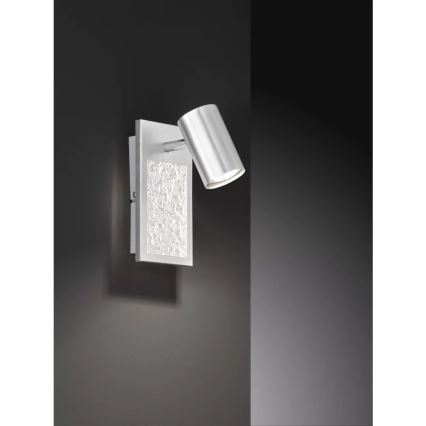 Wofi 11589 - Spot mural BALI 1xGU10/5W/230V + LED/6W/230V