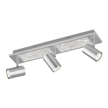 Wofi 11591 - LED Inbouwspot BALI 3xGU10/5W/230V + 2xLED/6W/230V 3000K
