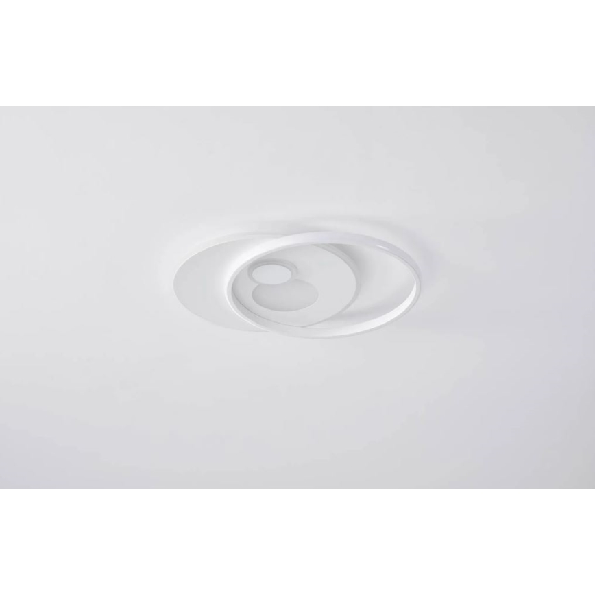 Wofi 11621 - Plafonnier à intensité variable AKON LED/38W/230V 2700-5500K+ Télécommande