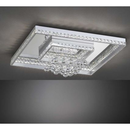 Wofi 11638 - LED dimbare plafondlamp MEDLEY LED/51,5W/230V 2800-5500K + afstandsbediening