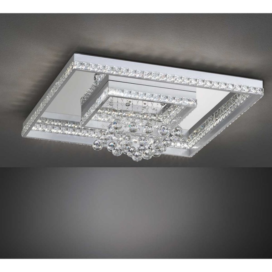 Wofi 11638 - LED dimbare plafondlamp MEDLEY LED/51,5W/230V 2800-5500K + afstandsbediening