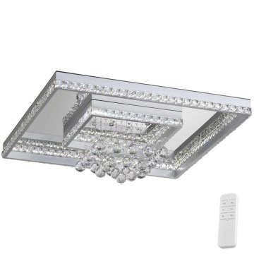 Wofi 11638- Plafonnier à intensité variable MEDLEY LED/51,5W/230V 2800-5500K+Télécommande