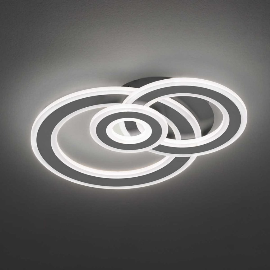 Wofi 11791 - LED dimbare plafondlamp RIO LED/24,5W/230V 3000K