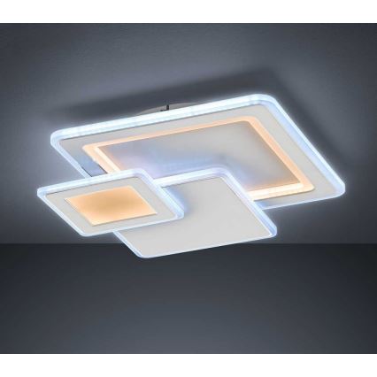 Wofi 11860 - LED dimbare plafondlamp MOLA LED/36W/230V 3000-5500K + afstandsbediening