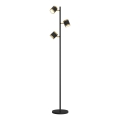 Wofi 3003-304S - Dimbare LED-vloerlamp TOULOUSE 3xLED/7W/230V zwart/goud