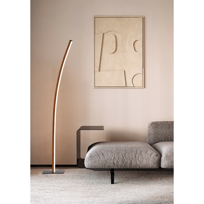 Wofi 3020-106 - Lampadaire à intensité variable BOLOGNA LED/21W/230V