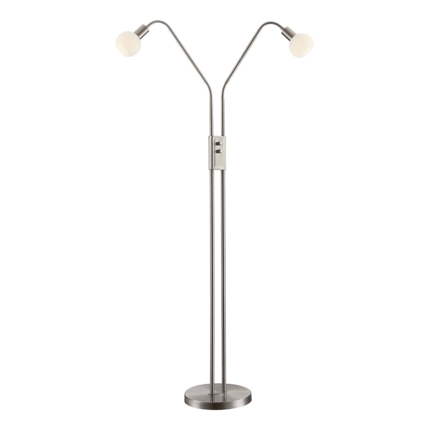 Wofi 307102640000 - Dimbare LED Staande lamp NOIS 2xLED/5W/230V
