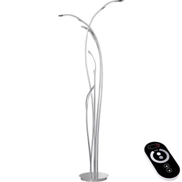Wofi 3326.05.01.5000 - Lampadaire à intensité variable LED HAMPTON 5xLED/5,2W/230V + télécommande